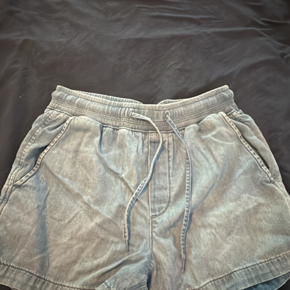 Men's Blue Casual Shorts
